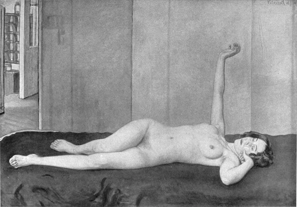 Leopold von Kalckreuth - Nudo femminile